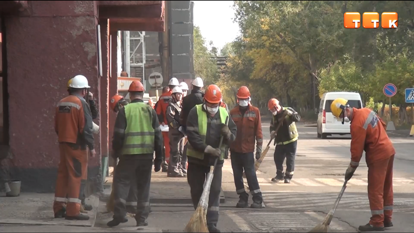 Металлурги на страже чистоты и порядка