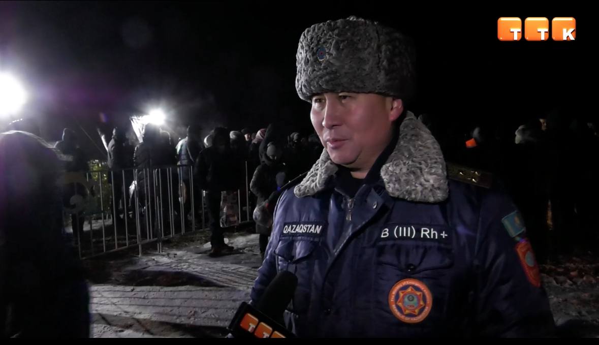 Темиртаусцы окунулись в прорубь