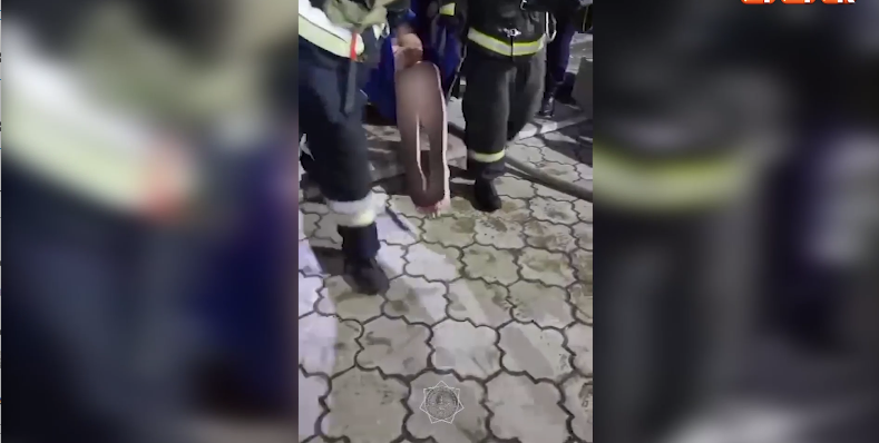 В Карагандинской области спасен мужчина при пожаре